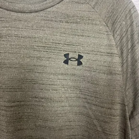 Under Armour Olive Green Men Size Large T-Shirt - Picture 2 of 5